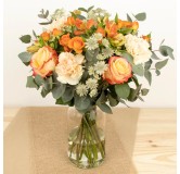 Bouquet de fleurs ABRICOT (TOM)